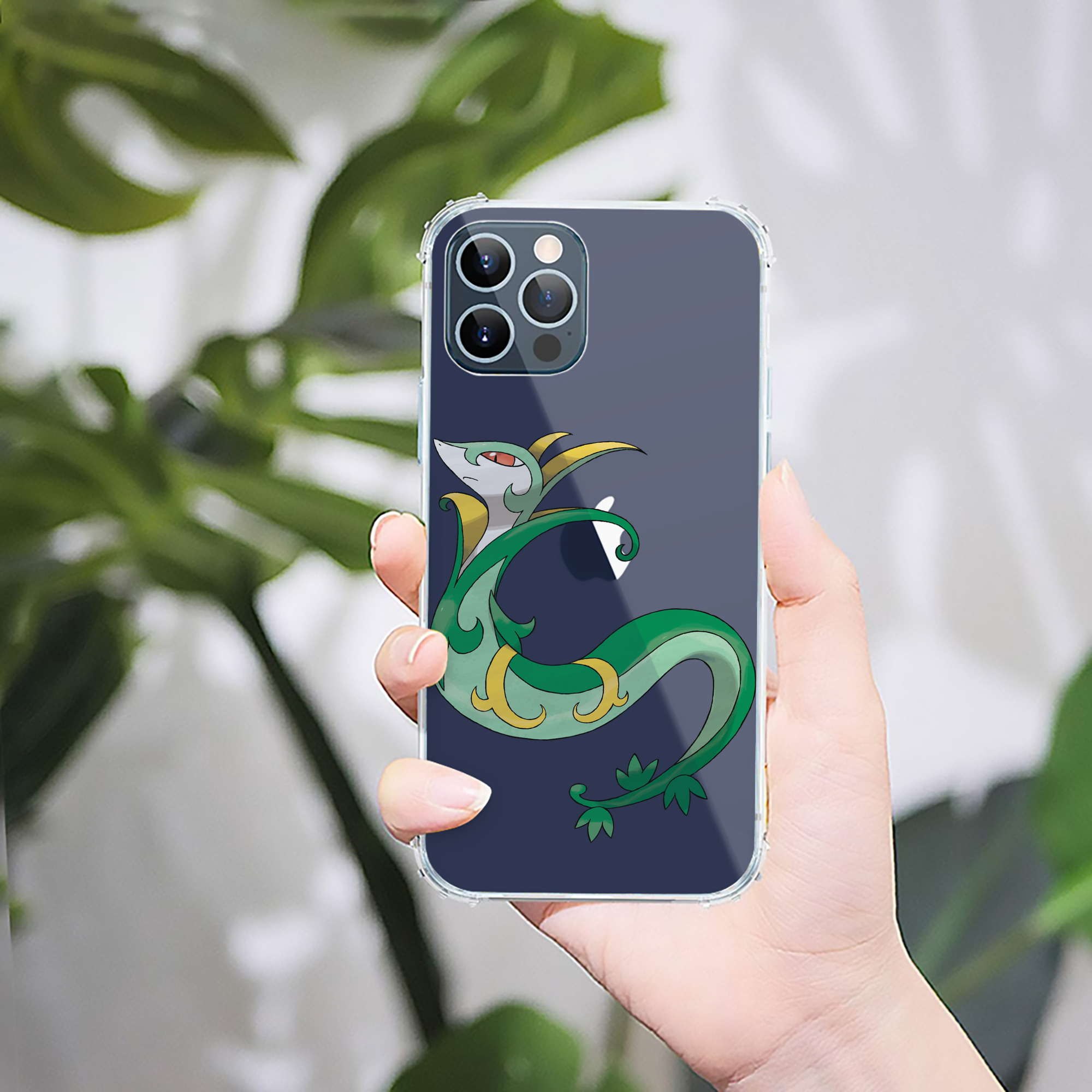 （画像用） ポケットモンスター Pokémon 【iPhone 12シリーズ対応】透明スマホケース（クリアソフトケース）